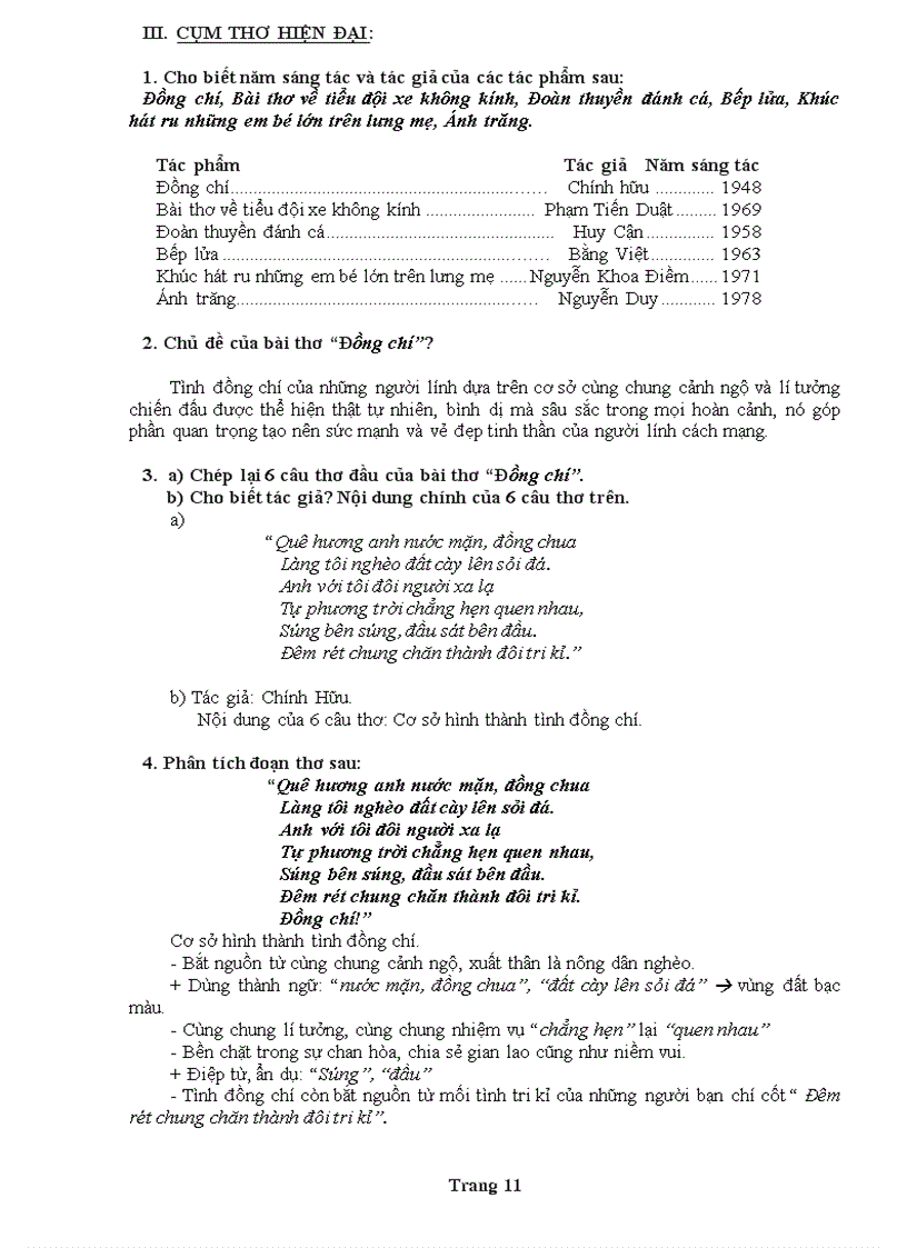 image for page Đề cương ôn tập Văn 9 HKII