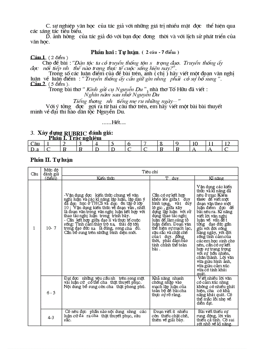 image for page Đề kiểm tra học kì I