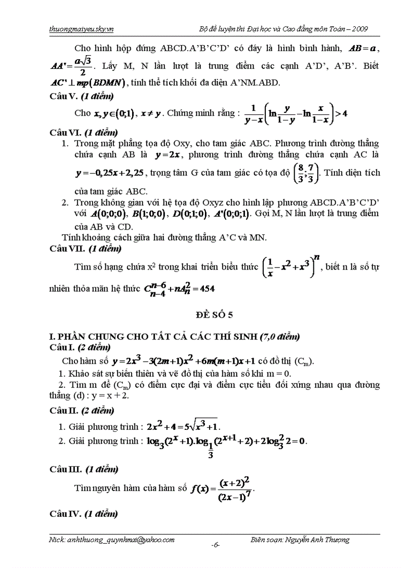 image for page Đề Toán