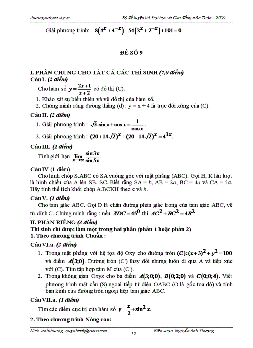 image for page Đề Toán