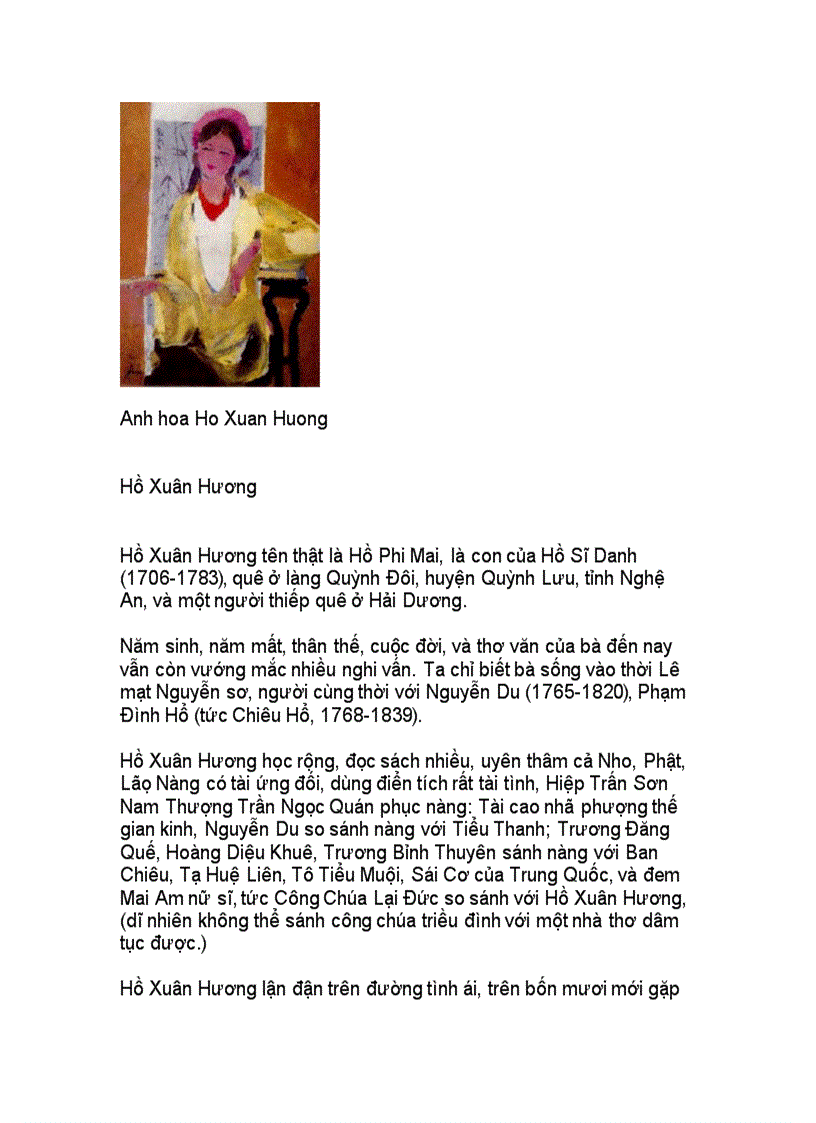 image for page Độc đáo thơ Hồ Xuân Hương Tuyệt