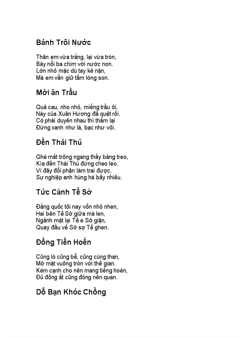 image for page Độc đáo thơ Hồ Xuân Hương Tuyệt