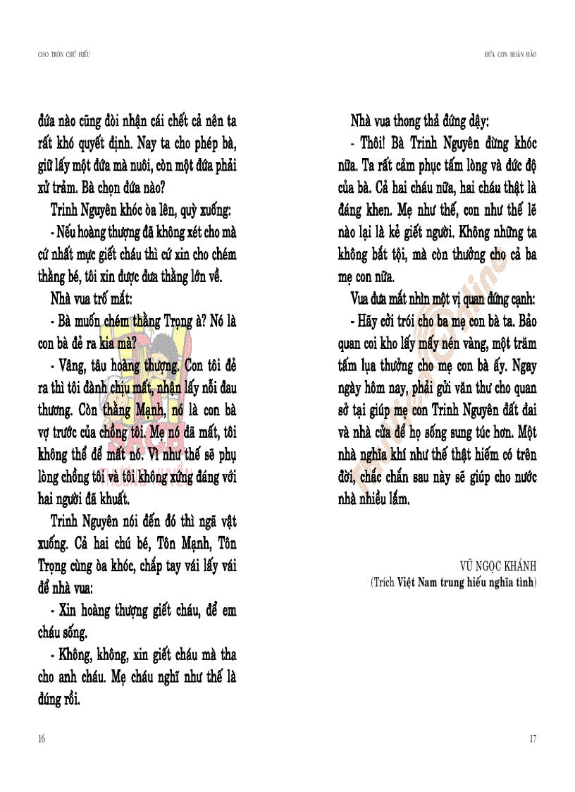 image for page Đứa con hoàn hảo