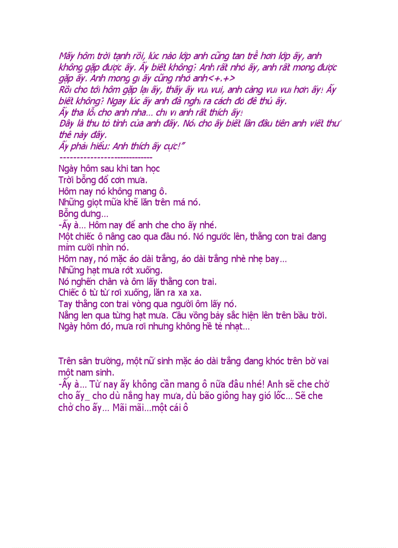 image for page Dưới một cái ô