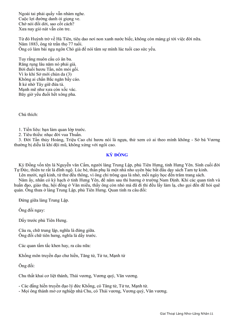 image for page Giai Thoại Làng Nho Lãng Nhân Phùng Tất Đắc