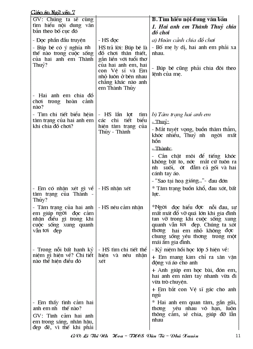 image for page Giáo án ngữ văn 7 Mới hay