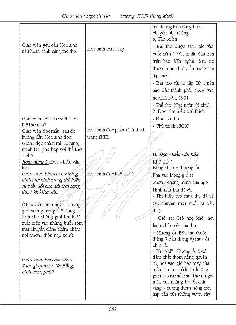 image for page Giáo án văn 9 đã chỉnh sửa 3 cột