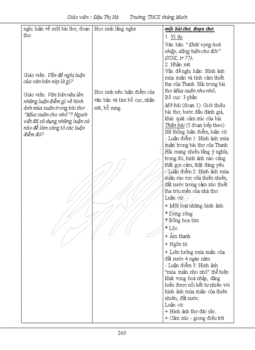 image for page Giáo án văn 9 đã chỉnh sửa 3 cột