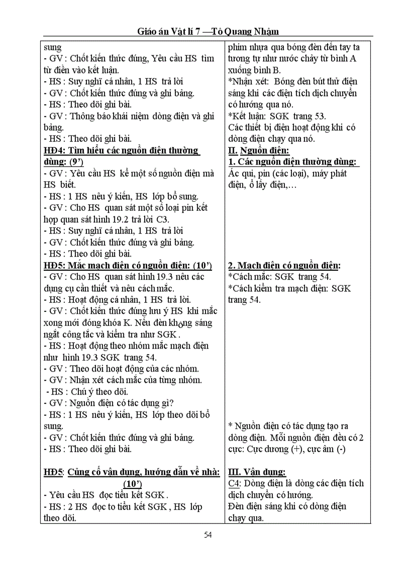 image for page Giao an vat li co tich hop bvmT