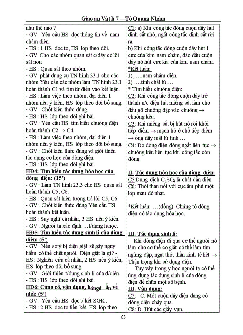 image for page Giao an vat li co tich hop bvmT