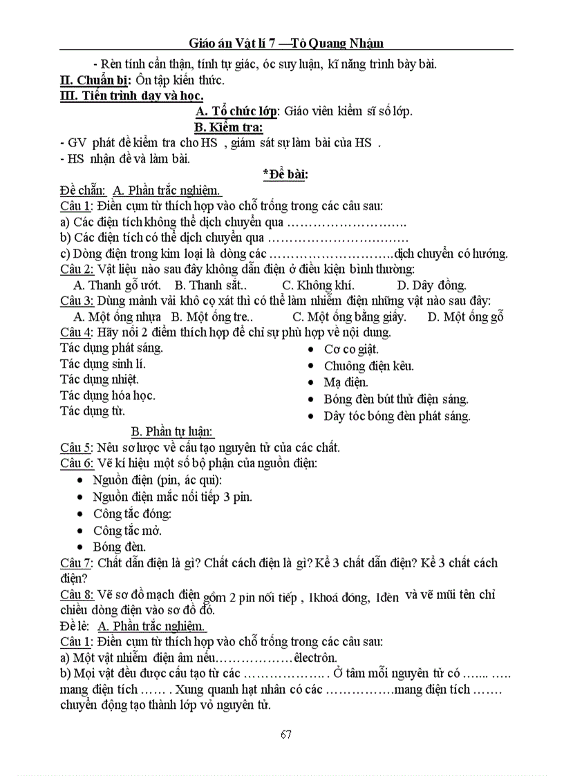 image for page Giao an vat li co tich hop bvmT