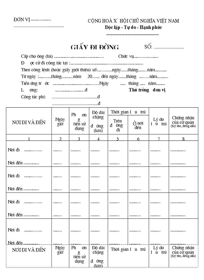 image for page Giấy đi đường đây nè