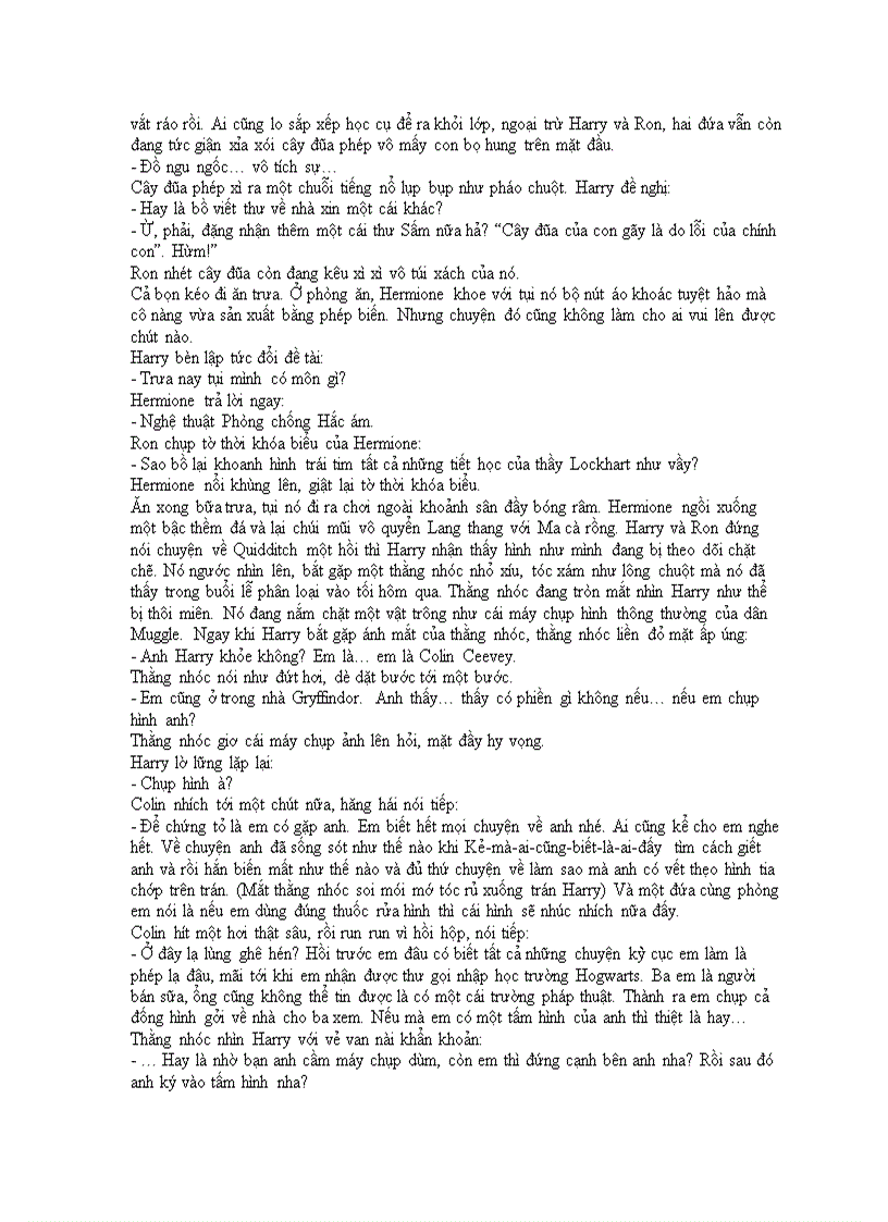 image for page Harry Potter tập 2