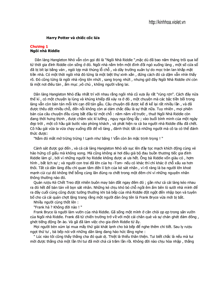 image for page Herry Potter và Chiếc Cốc Lửa T5