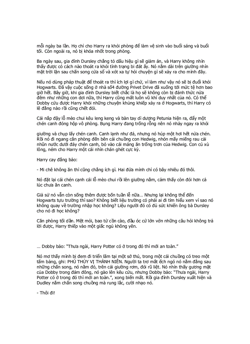 image for page Herry Potter và Phòng Chứa Bí Mật T2