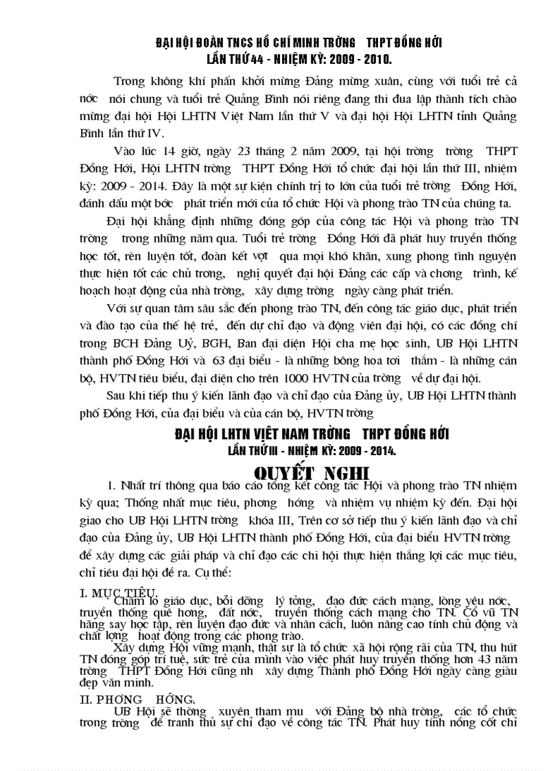 image for page Ho so dai hoi Doan truong 3