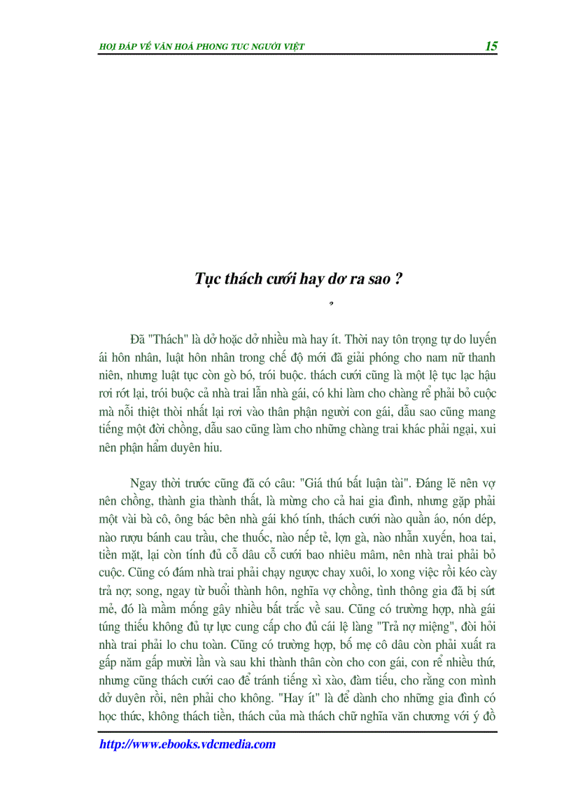 image for page Hoi dap ve phong tuc tap quan nguoi Viet