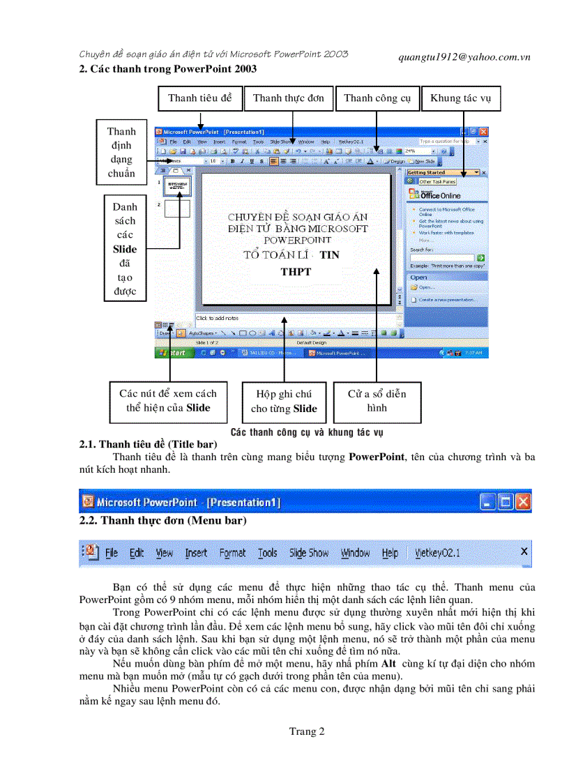 image for page Hướng dẫn m powerpoint 2003