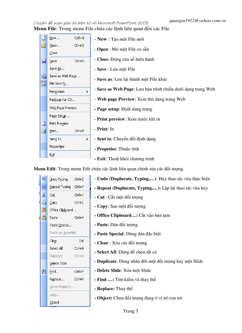 image for page Hướng dẫn m powerpoint 2003