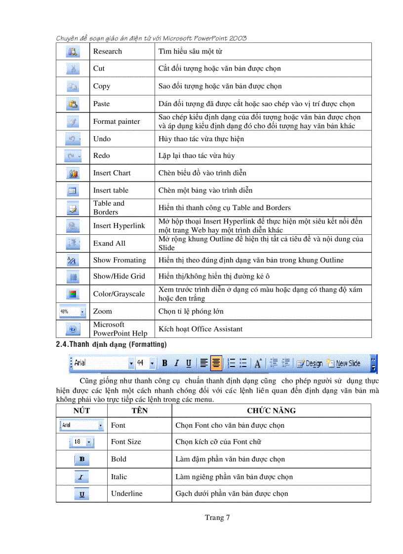 image for page Hướng dẫn m powerpoint 2003