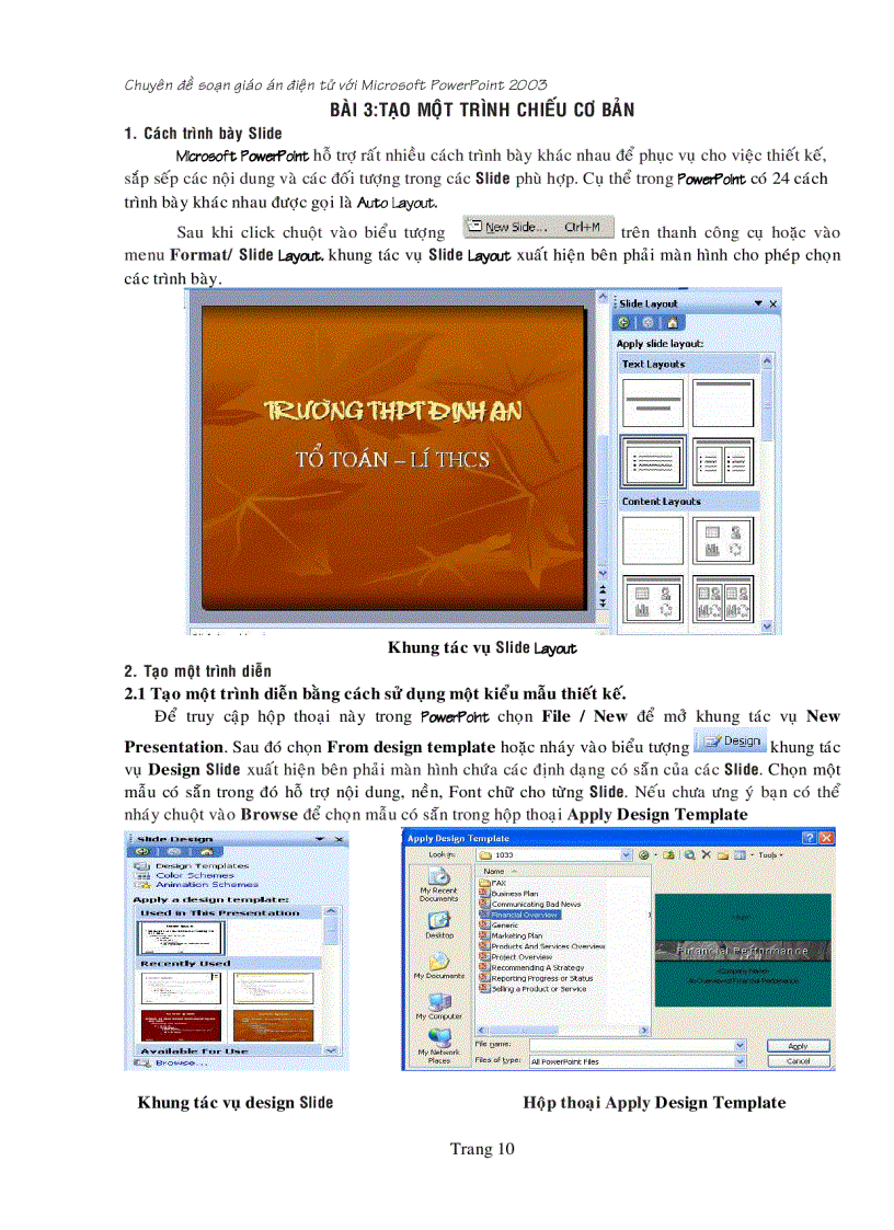 image for page Hướng dẫn m powerpoint 2003