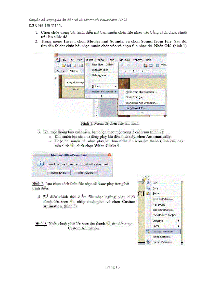 image for page Hướng dẫn m powerpoint 2003