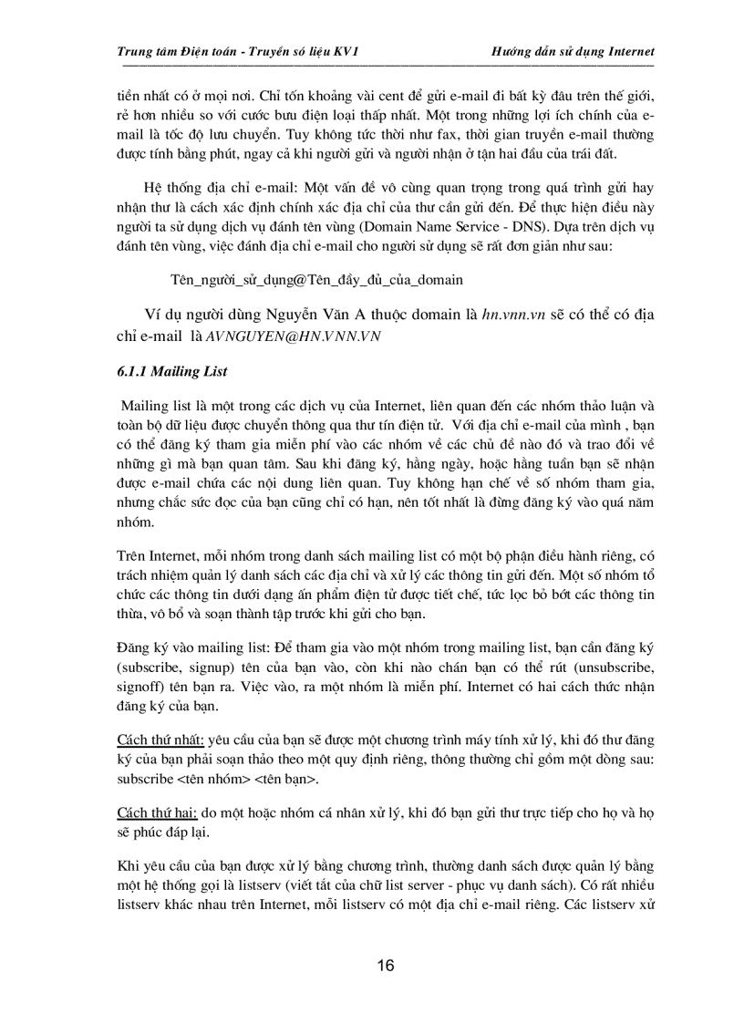 image for page Hướng dẫn sử dụng Internet