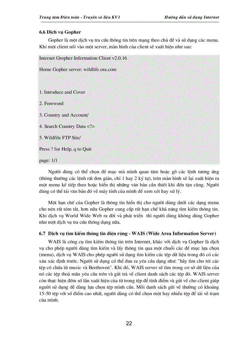 image for page Hướng dẫn sử dụng Internet