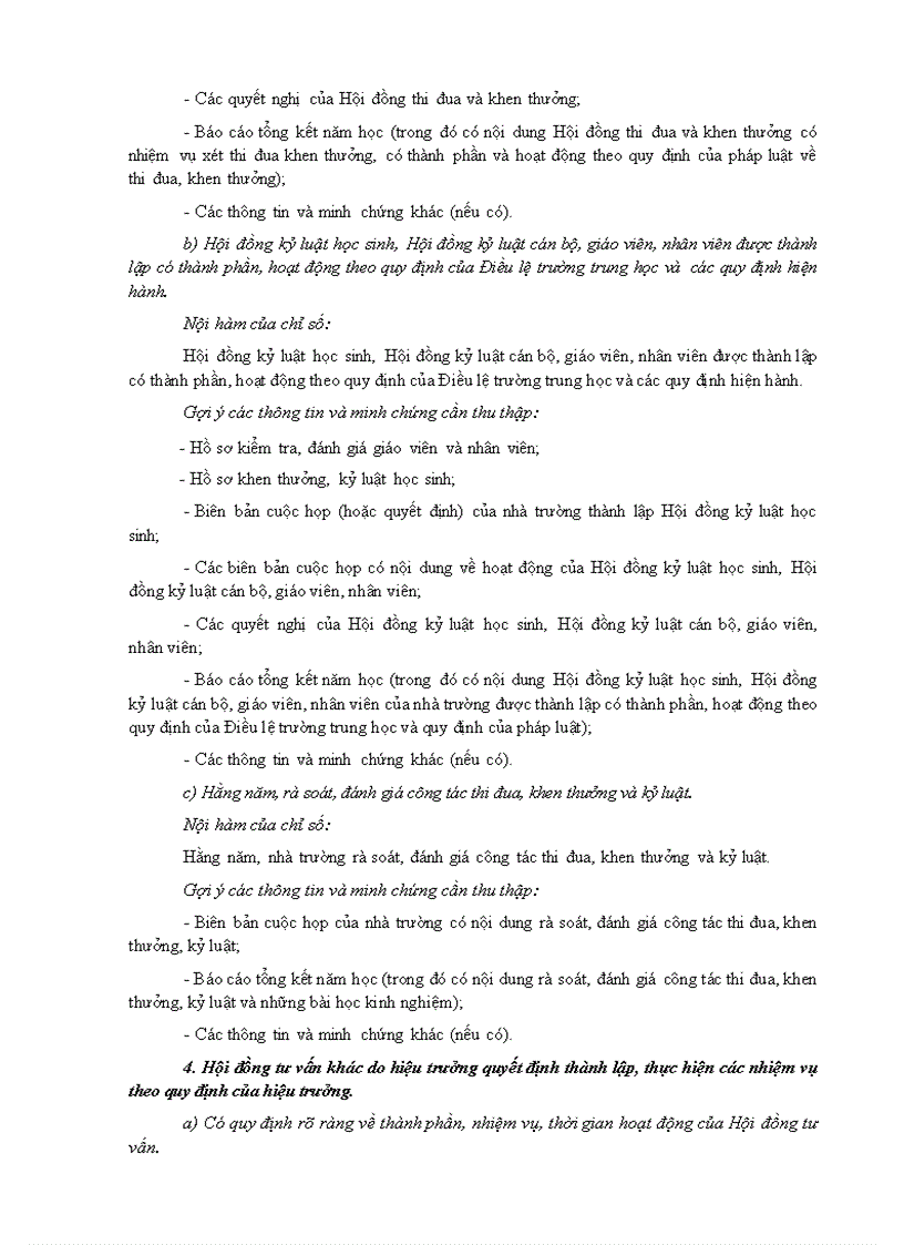 image for page Hướng dẫn xác định thông tin minh chứng