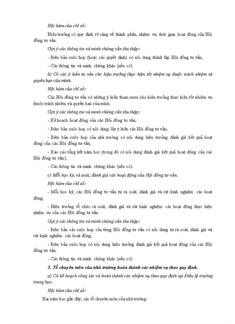 image for page Hướng dẫn xác định thông tin minh chứng