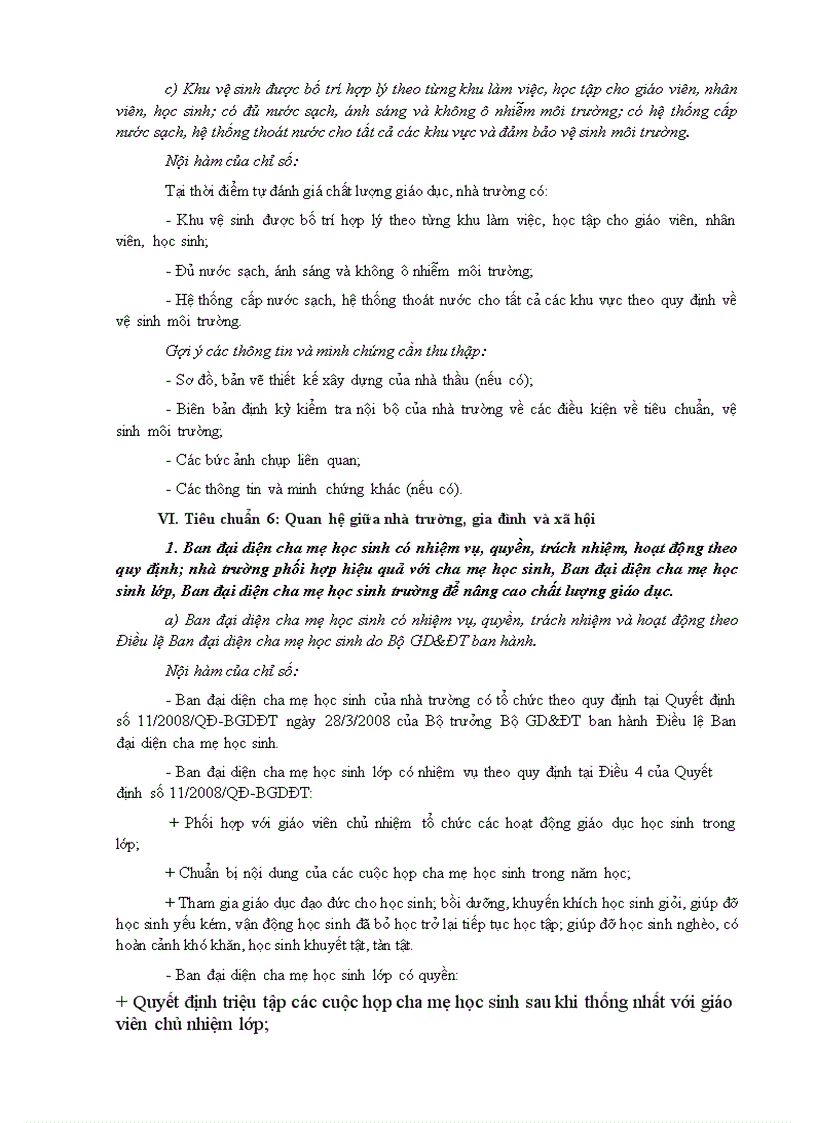 image for page Hướng dẫn xác định thông tin minh chứng