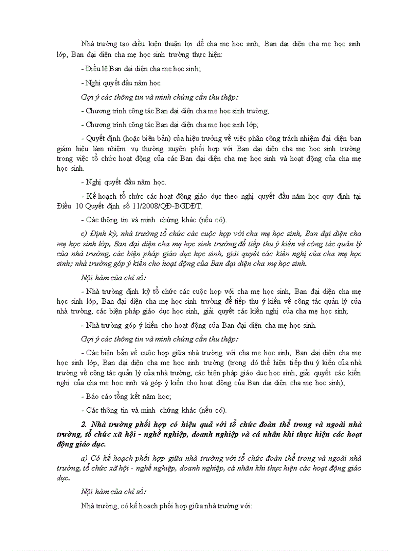 image for page Hướng dẫn xác định thông tin minh chứng