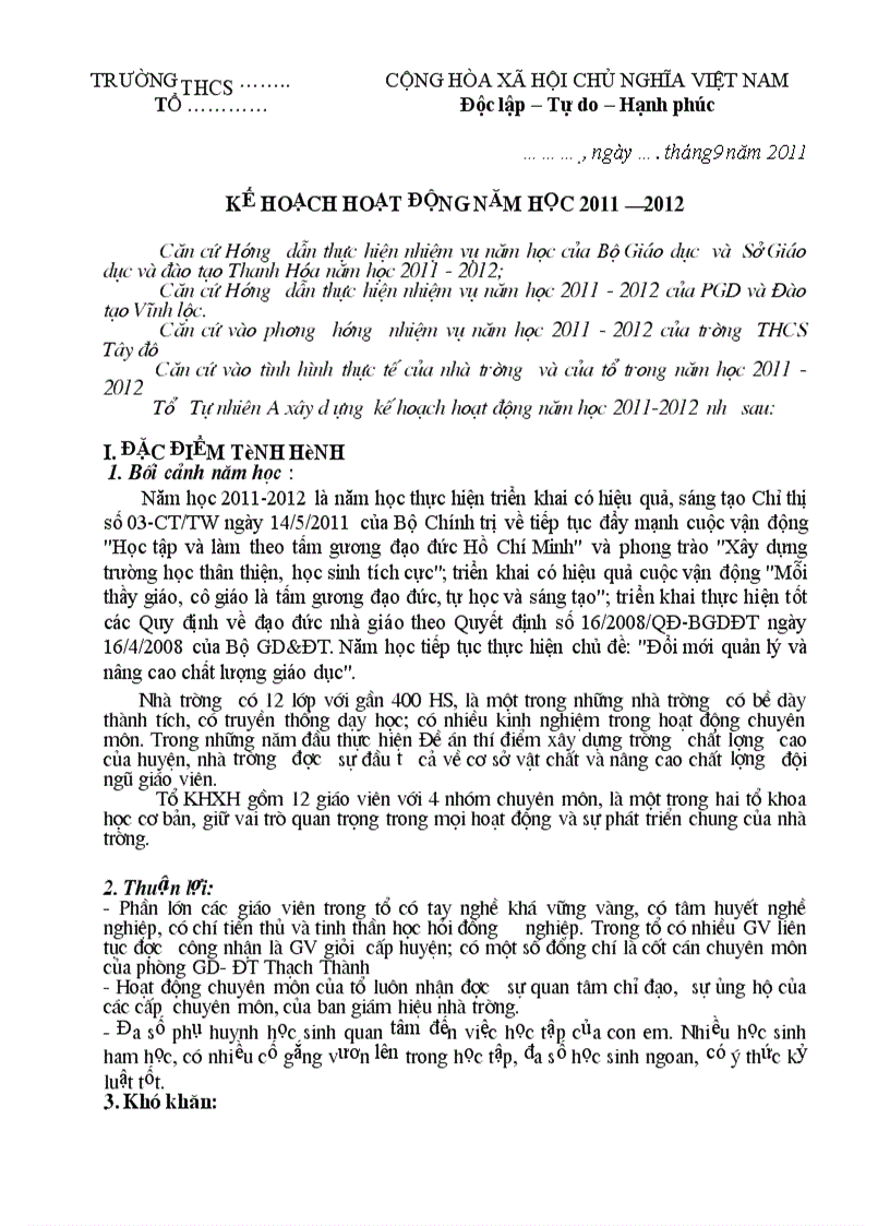 image for page Ke hoach to theo mau moi