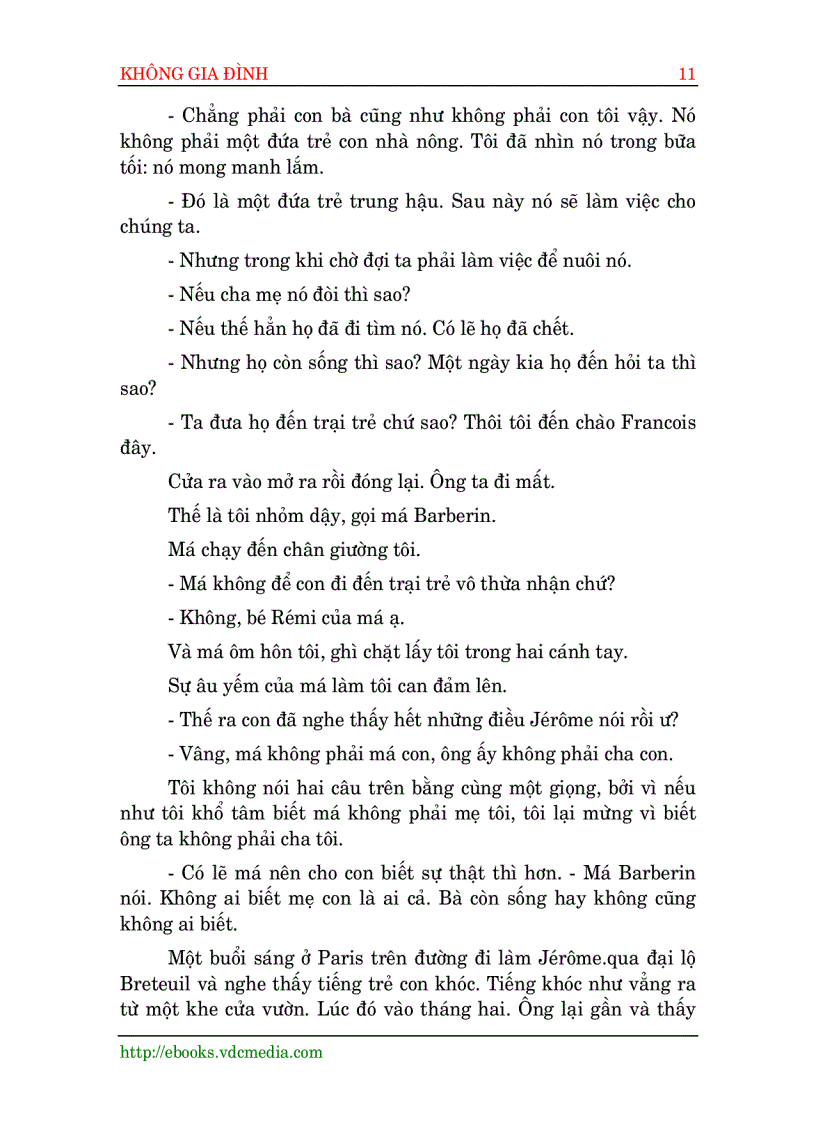 image for page Không gia đình phần 1