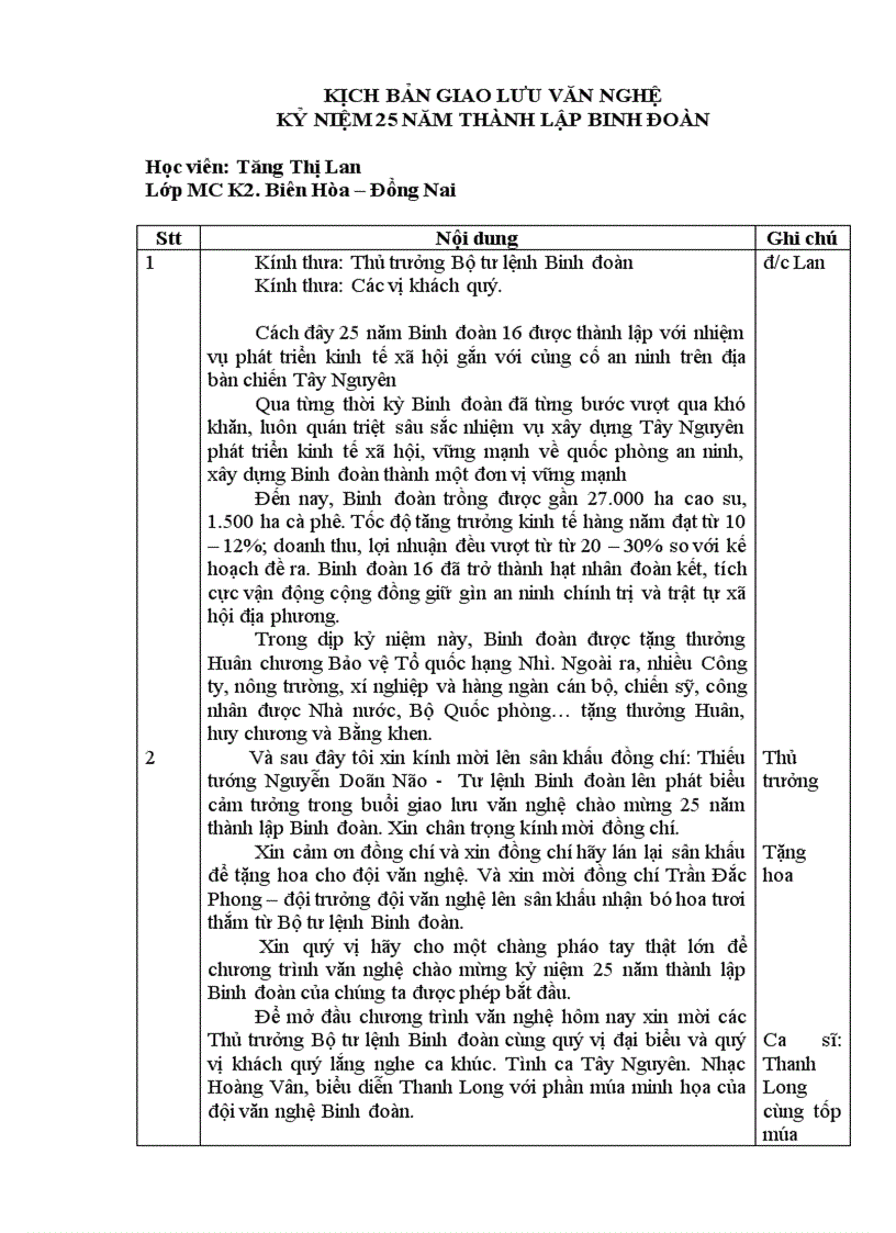 image for page Kịch bản giao lưu văn nghệ