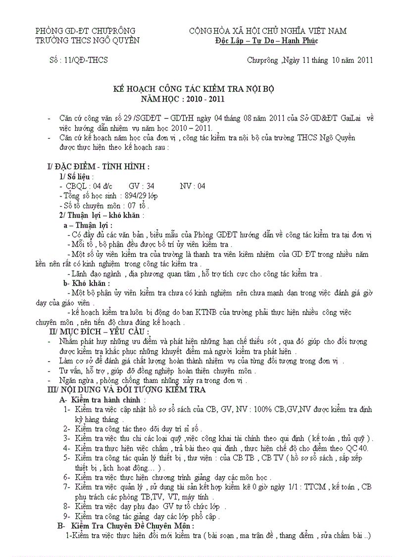 image for page Kiểm tra nội bộ