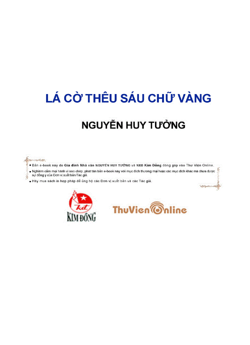 image for page Lá cờ thêu sáu chữ vàng