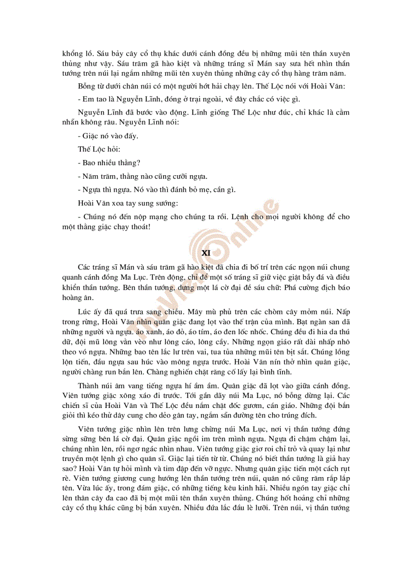 image for page Lá cờ thêu sáu chữ vàng