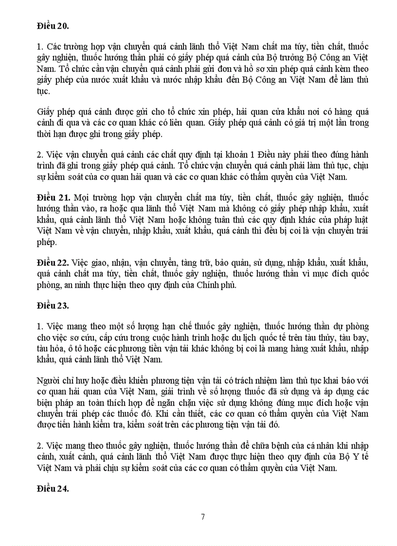 image for page Luật phòng chống ma túy