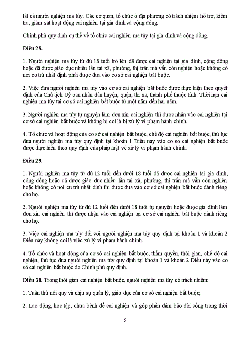 image for page Luật phòng chống ma túy