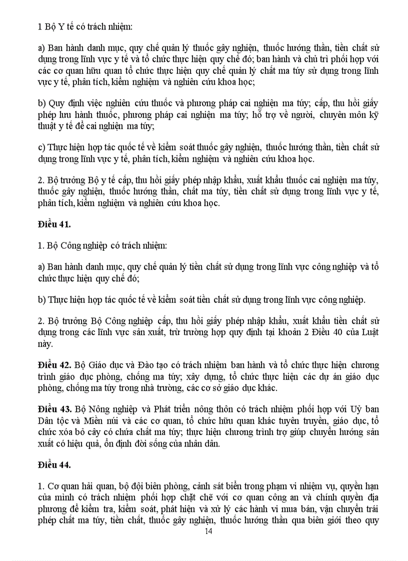 image for page Luật phòng chống ma túy