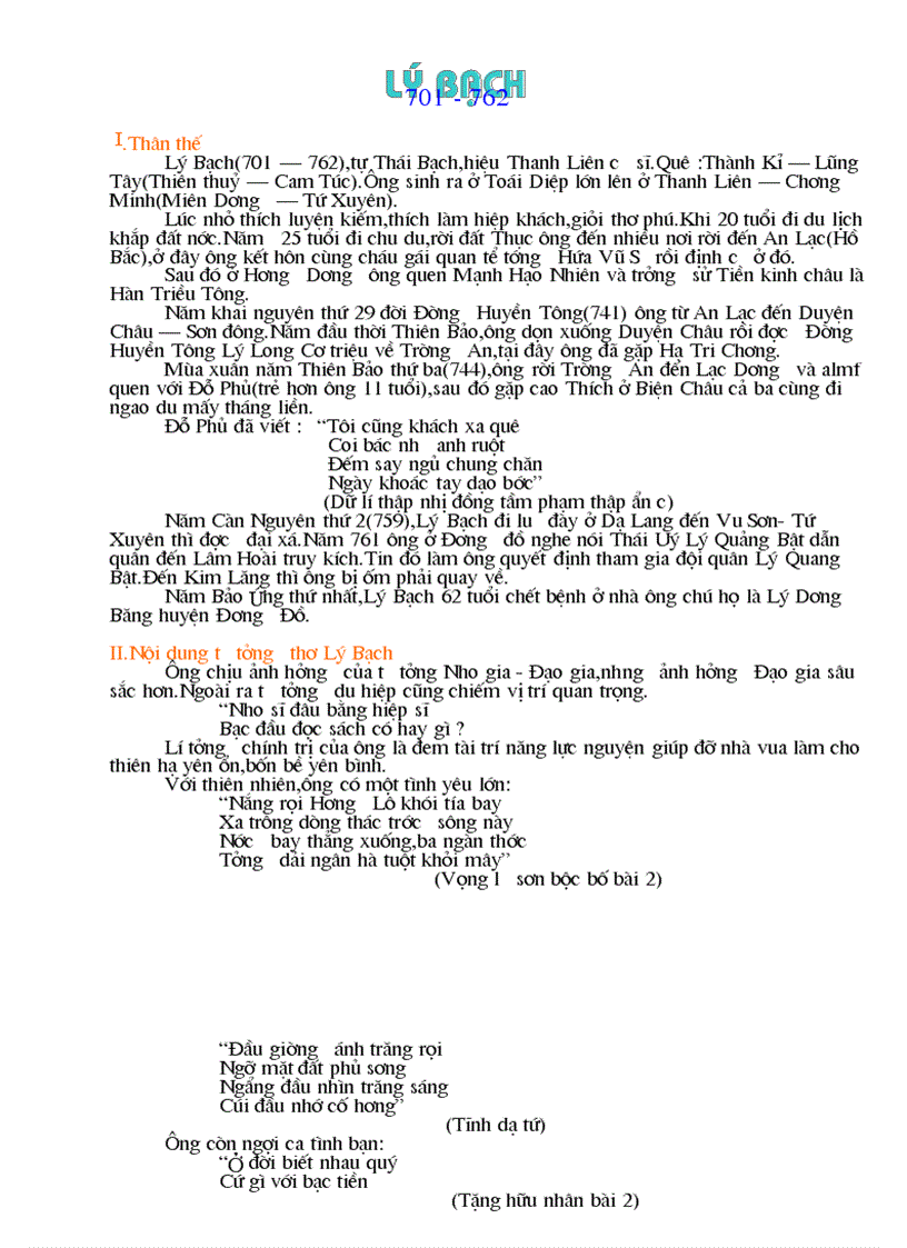 image for page Ly Bach nhung dieu chua biet