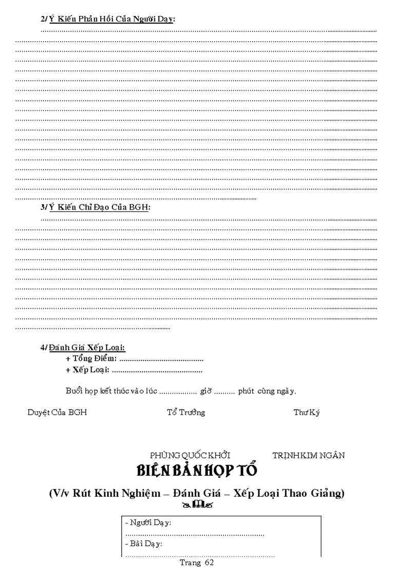 image for page Mẫu biên bản hop tổ