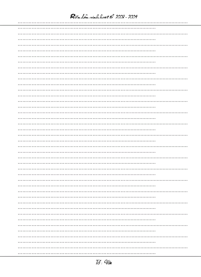 image for page Mẫu biên bản sinh hoạt tổ