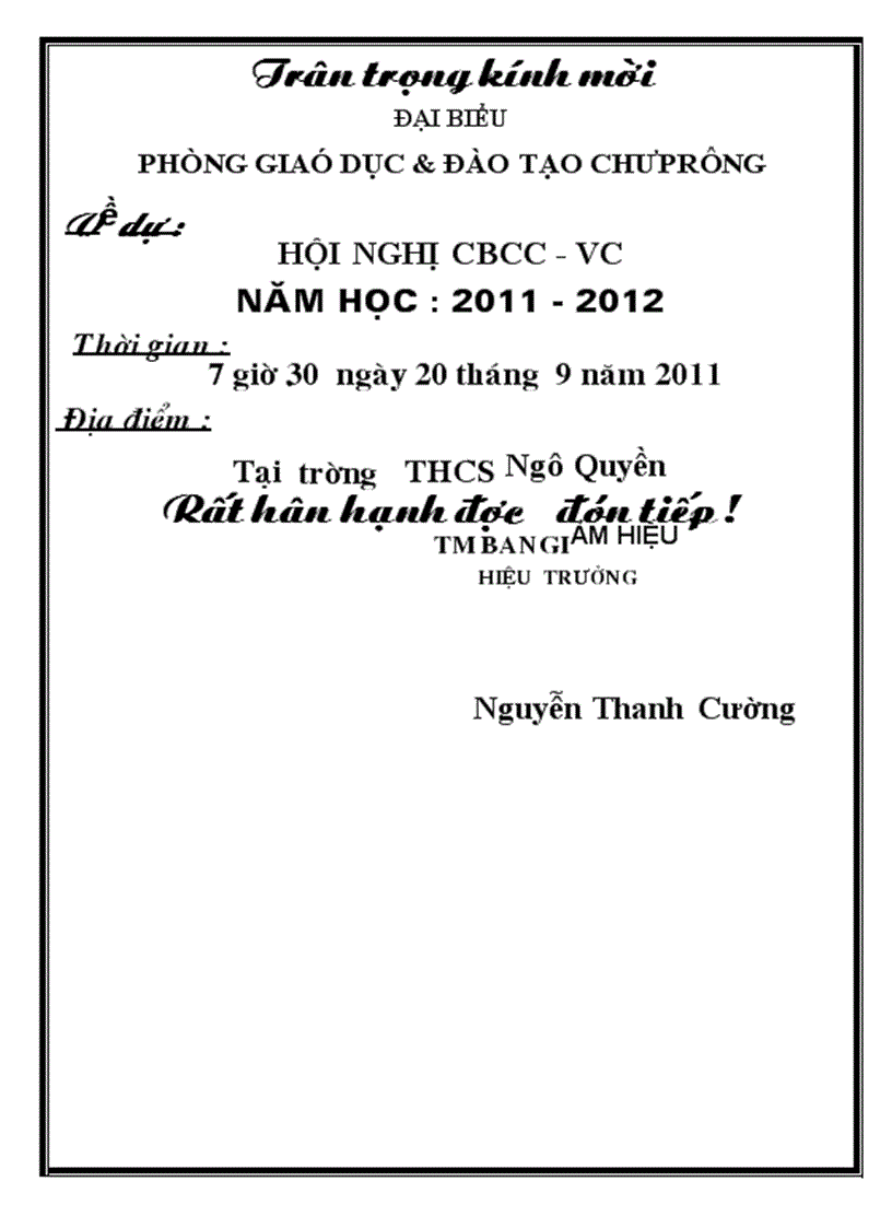 image for page Mẫu giấy mời