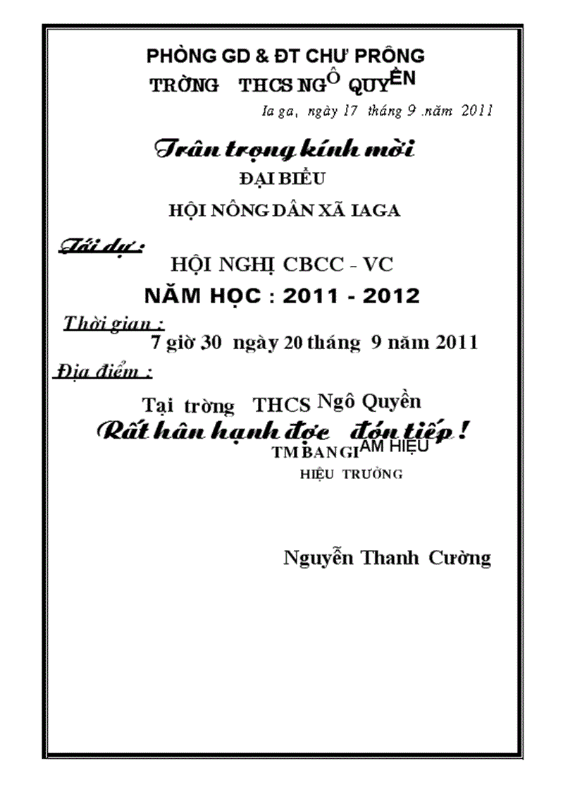 image for page Mẫu giấy mời