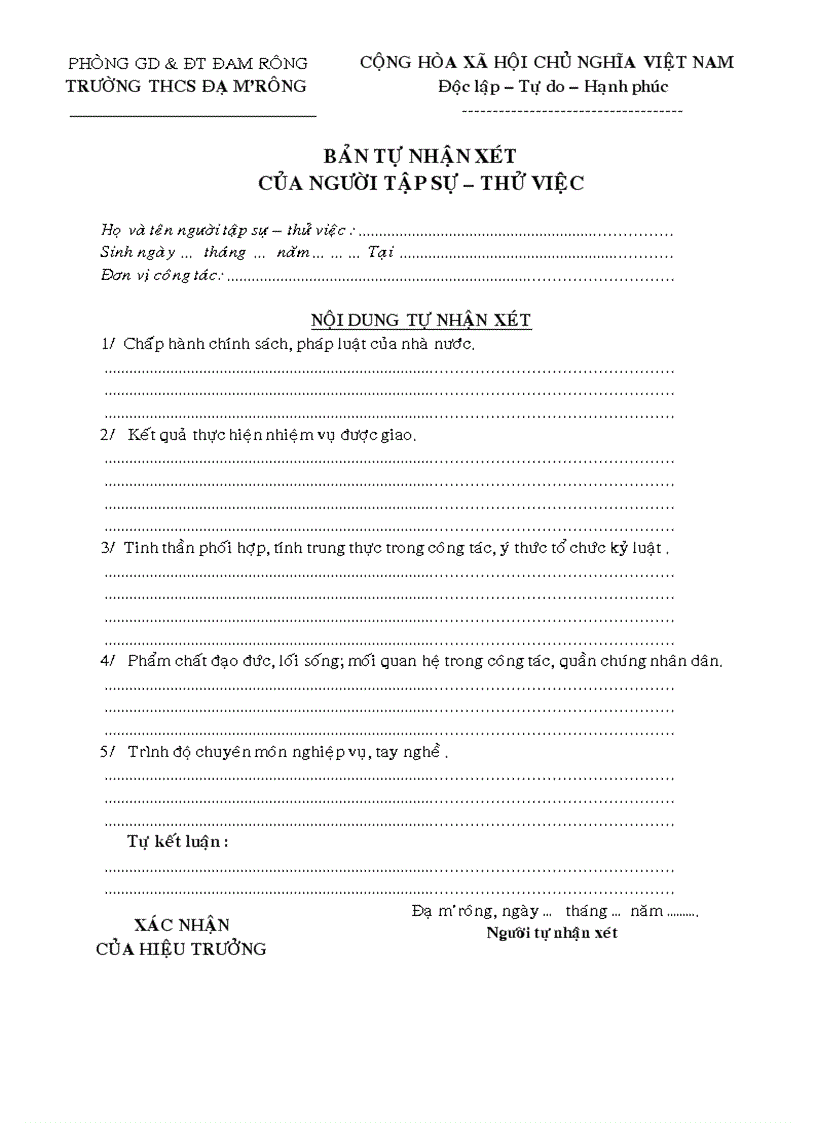 image for page Mau ho so xet het tap su