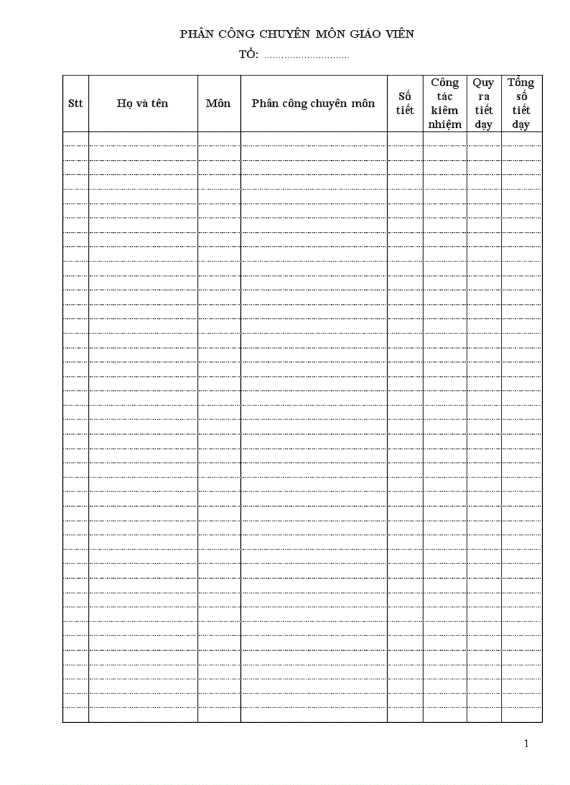 image for page Mẫu sổ kế hoạch tổ chuyên môn