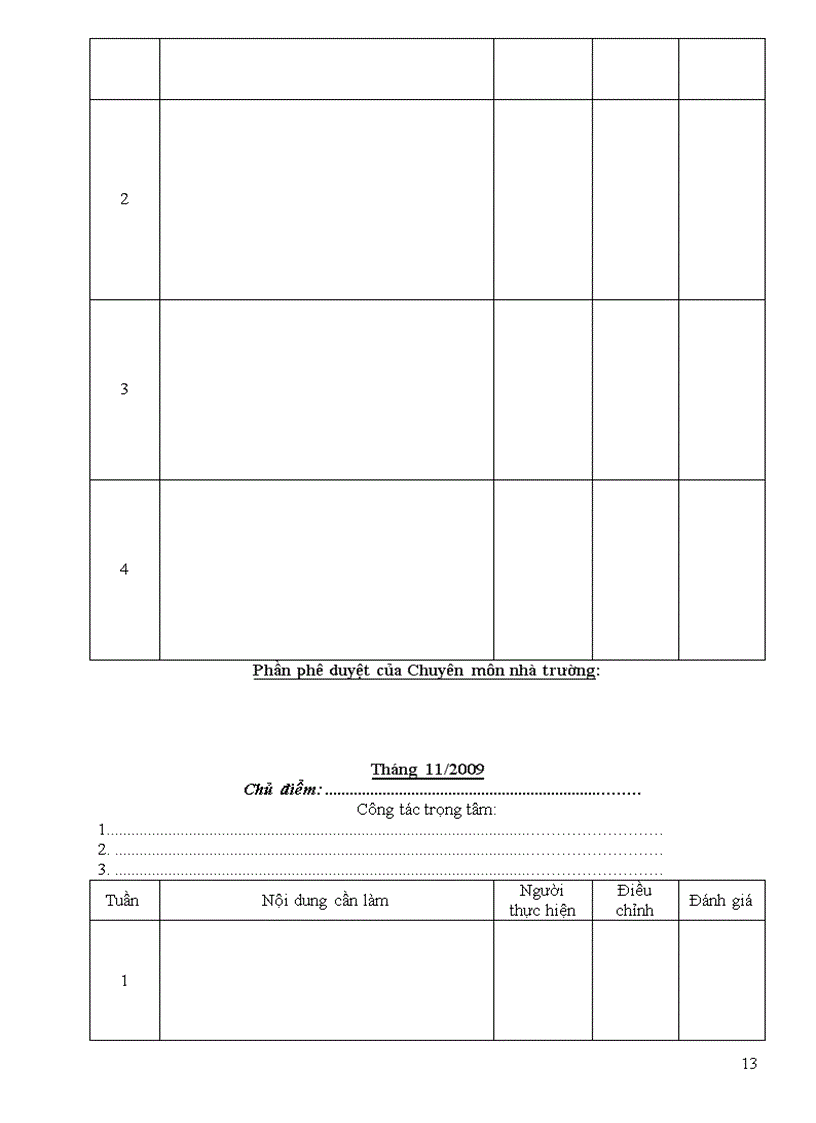 image for page Mẫu sổ kế hoạch tổ chuyên môn
