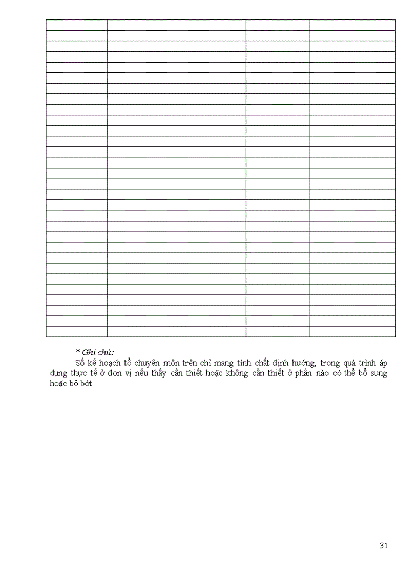 image for page Mẫu sổ kế hoạch tổ chuyên môn